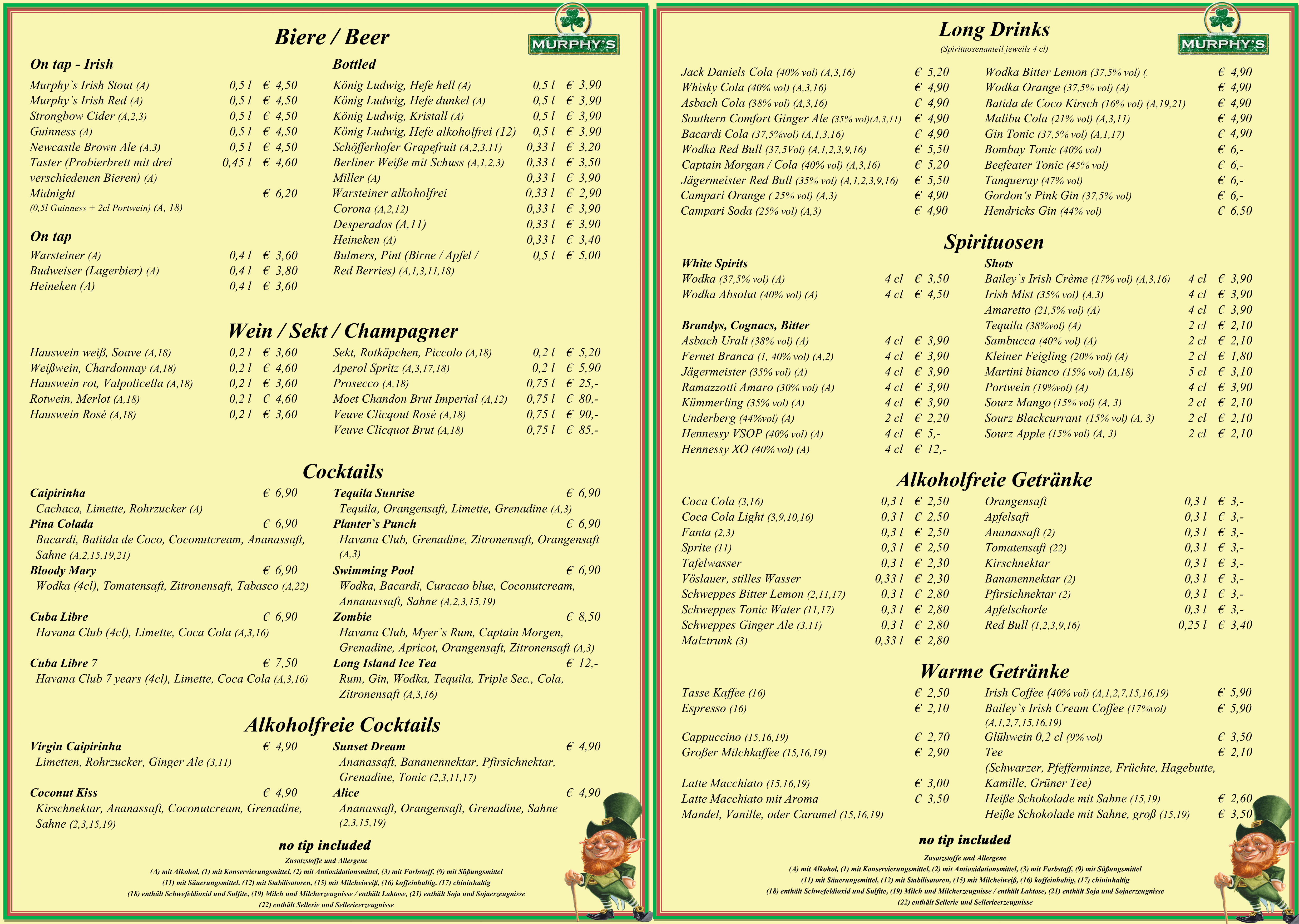 Murphys Irish Pub Berlin Checkpoint Charlie Men Murphys Irish Pub Berlin Checkpoint Charlie Men